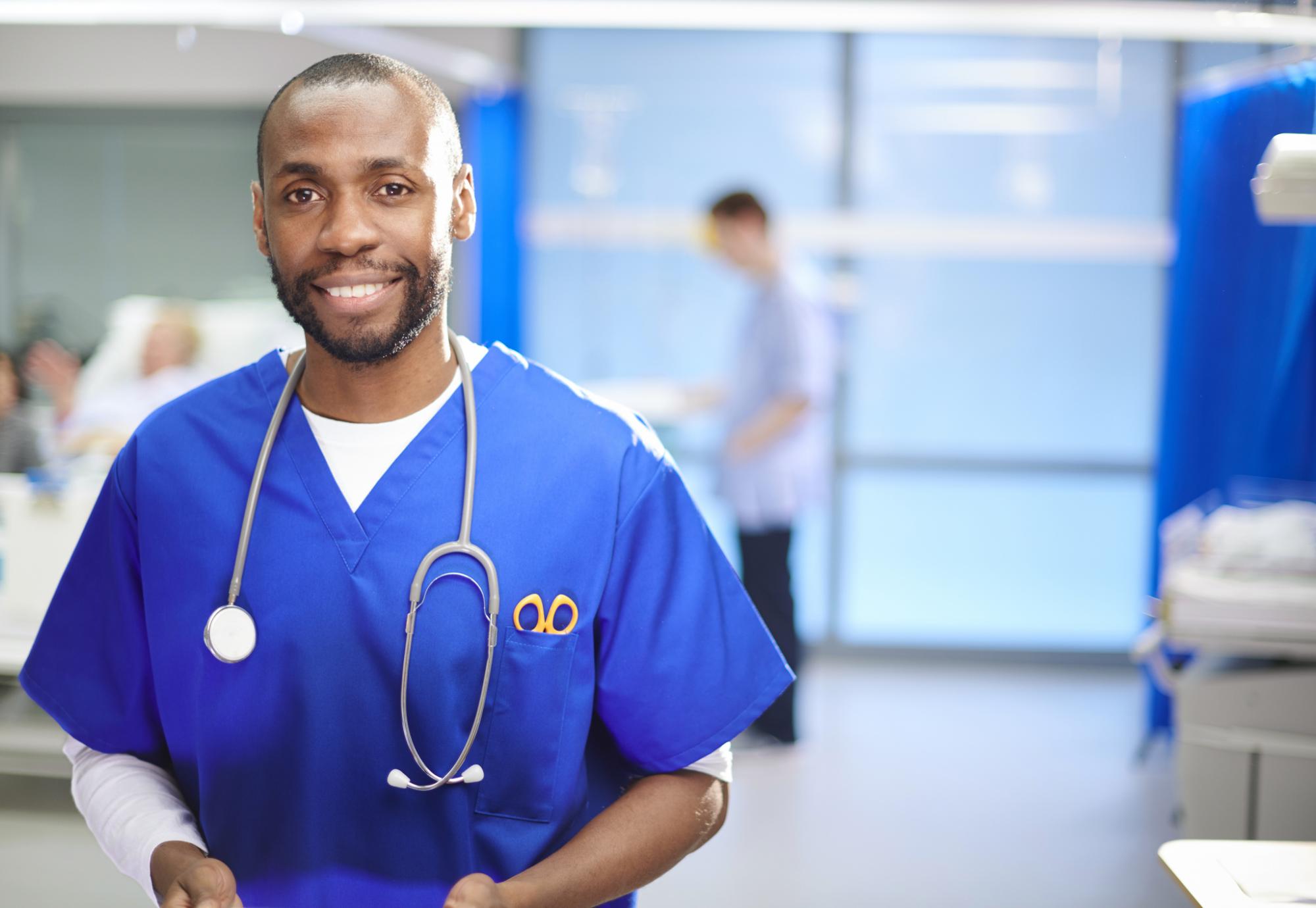 Kenyan healthcare professionals together